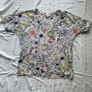 Lucky Brand Floral Tee